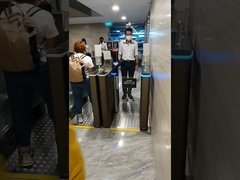 সাবওয়ে স্টেশন SS314 600মিমি প্যাসেজ পথচারী সুইং গেট 0.4S