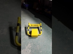 রিমোট কন্ট্রোল 3.0 মিমি পুরুত্ব ইস্পাত পার্কিং স্পেস ব্লকার হারমেটিক ডিজাইন সহ