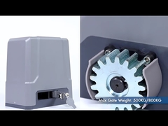 DC24V 500kg লোডিং ক্ষমতা ইলেকট্রনিক লিমিট সুইচ স্লাইডিং গেট মোটর ব্যাকআপ ব্যাটারি সহ