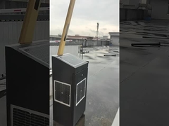 পার্কিং লটের জন্য নতুন এনার্জি ডিসি ব্রাশলেস মোটর সোলার ফ্রিকোয়েন্সি কনভার্সন বুম ব্যারিয়ার গেট