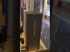 হলুদ রঙের হাউজিং ডিসি ব্রাশহীন মোটর পার্কিং স্মার্ট বাধা গেট