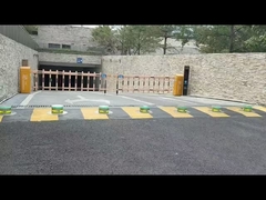 SUS304 স্টেইনলেস স্টীল LED সহ হাইড্রোলিক স্বয়ংক্রিয় উত্থান bollard