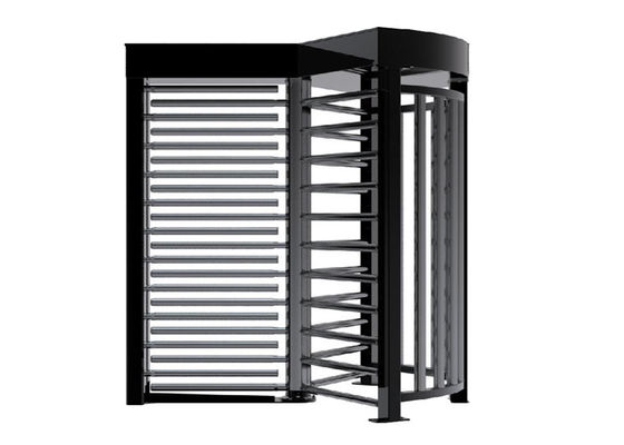 চাপ বোতাম নিয়ন্ত্রণ এবং বেকিং ফিনিস ইস্পাত সঙ্গে জলরোধী পূর্ণ উচ্চতা Turnstile গেট