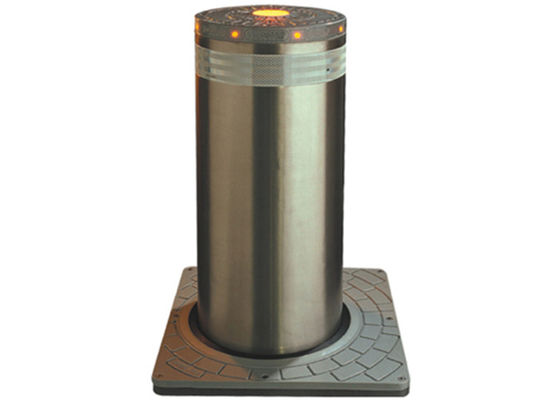 নিরাপত্তার জন্য 70T লোডিং ক্ষমতা এবং 3-6 সেকেন্ড উত্তোলন সময় সহ 304 স্টেইনলেস স্টিল জলবাহী উত্থাপনযোগ্য বোলাার্ড