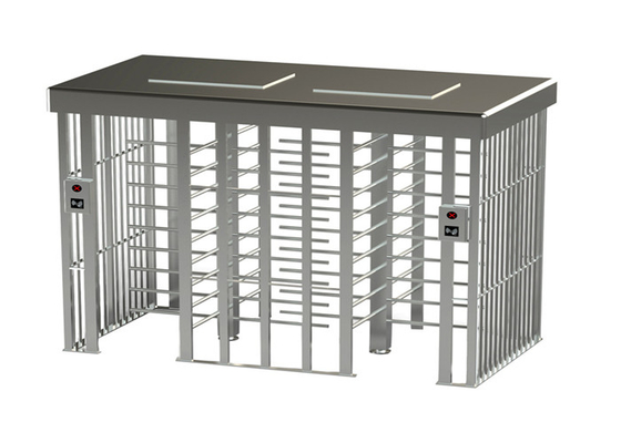 ডাবল সাইড Solenoid লকিং ব্যবস্থা সম্পূর্ণ উচ্চতা Turnstile আধা অটো ঘূর্ণমান আর্ম