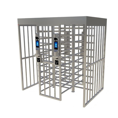 হোটেল অ্যাক্সেস কন্ট্রোল ক্রস পূর্ণ উচ্চতা Turnstile বৃষ্টিরোধী হাউজিং অ্যান্টি-কোরোসিওন