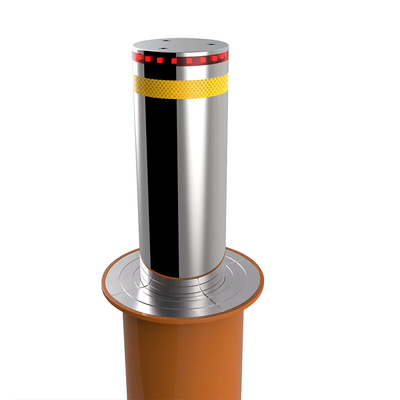 কাস্টম প্রসারিত নিরাপত্তা bollards 219mm ব্যাসার্ধ 600mm উচ্চতা 6mm বেধ