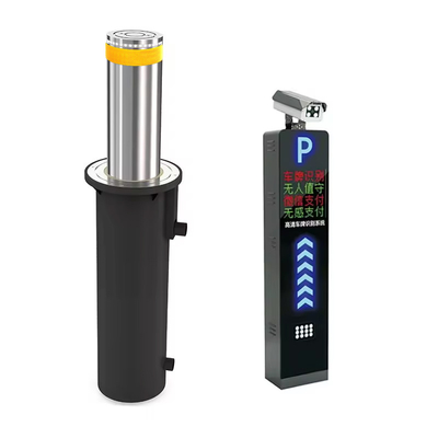 AC200V -240V পাওয়ার সাপ্লাই এবং 4.5s রাইজিং গতির সাথে হাইড্রোলিক বায়ুসংক্রান্ত রাস্তার পাশের বলার্ড