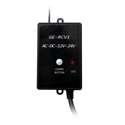 GE-RCV1 12V 24V 433.92MHz HCS101 স্ট্যান্ডার্ড কোড ওয়্যারলেস রিমোট কন্ট্রোলার, দরজা গেট ওপেনারের জন্য