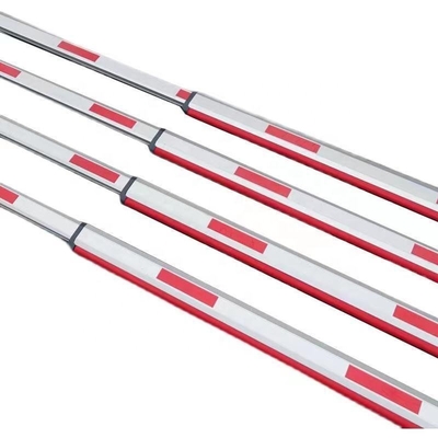 1 to 6 Meter Length Optional 86x44mm Size Telescopic Boom Barrier Arm