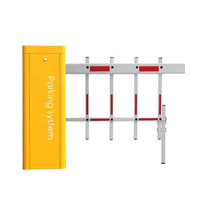 1.5 মিমি কোল্ড রোলড স্টিল প্লেট সহ স্বয়ংক্রিয় বুম বাধা গেট, DC24V পাওয়ার সাপ্লাই এবং পার্কিং সিস্টেমের জন্য 160W নামমাত্র শক্তি