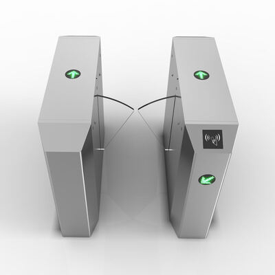 অ্যাক্সেস কন্ট্রোল সিস্টেমের জন্য ডিসি ২৪ভি মোটর, স্বচ্ছ অ্যাক্রিলিক ফ্ল্যাপ এবং অ্যান্টি-টেলগেটিং সহ OEM ODM স্পিড গেট