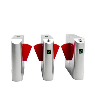 নিরাপদ অ্যাক্সেস নিয়ন্ত্রণের জন্য 27 সেমি আর্ম বিএলডিসি মোটর ফ্ল্যাপ বাধা গেট 316 স্টেইনলেস স্টিল সহ