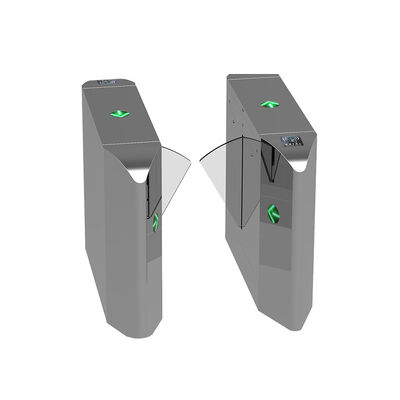 নিরাপদ অ্যাক্সেস নিয়ন্ত্রণের জন্য ২৫-৩০ জন/মিনিট প্রবাহের হার এবং সিই অনুমোদিত ৩০৪ স্টেইনলেস স্টিল ফ্ল্যাপ ব্যারিয়ার গেট