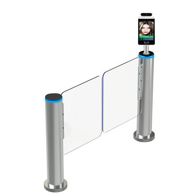 বিল্ডিংয়ের জন্য স্ব-ক্লোজিং ফাস্টলেন সুইং ব্যারিয়ার গেট নলাকার গতির গেট