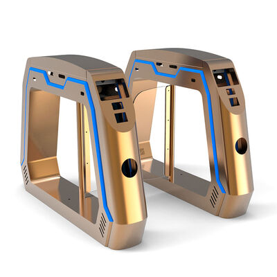 1.2 মিমি বেধ 0.2s অটো সুইং আরএফআইডি কিন্ডারগার্টেন সুইং বাধা গেট শিশুদের জন্য