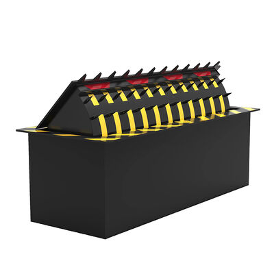 3.75KW 80T লোডিং 3s উচ্চ নিরাপত্তা ট্রাফিক নিয়ন্ত্রণের জন্য রাইজিং হাইড্রোলিক রোড ব্লকার
