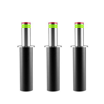 SS304 স্বয়ংক্রিয় উত্থান bollard সঙ্গে 100T লোডিং ক্ষমতা এবং 3s-6s নিয়মিত গতি