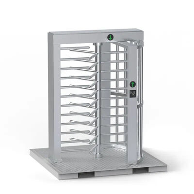 24VDC 30person/Min 610mm প্রস্থ পূর্ণ উচ্চতা Turnstile নিরাপদ অ্যাক্সেস নিয়ন্ত্রণের জন্য পূর্ণ শরীরের Turnstile