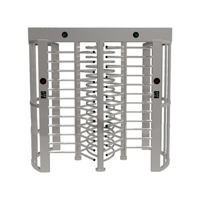 উচ্চ নিরাপত্তা পূর্ণ উচ্চতা Turnstile পথচারী অ্যাক্সেস কন্ট্রোল গরম ডুব Galvanized ইস্পাত
