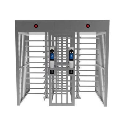 SS304 সম্পূর্ণ উচ্চতা Turnstile মুখের স্বীকৃতি এবং নিরাপদ অ্যাক্সেস নিয়ন্ত্রণের জন্য 0.2S প্রতিক্রিয়া সময় সঙ্গে