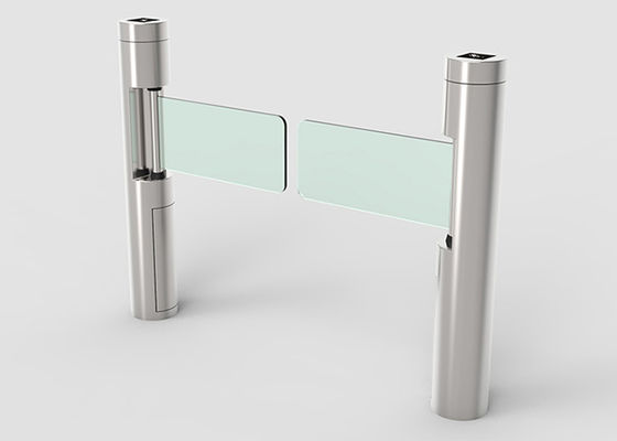 এসএস 304 ক্যাবিনেট সুইং বাধা গেট ডিসি ব্রাশহীন মোটর এবং অ্যাক্সেস নিয়ন্ত্রণের জন্য 730 মিমি আর্ম সহ