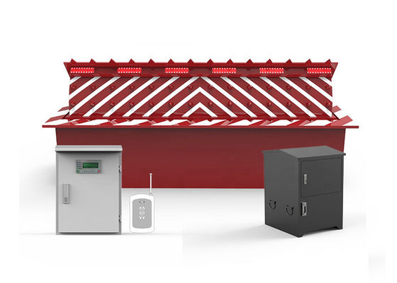 3.7KW হাইড্রোলিক রোড ব্লকার 80 টন যানবাহন নিয়ন্ত্রণ বাধা জন্য A3 ইস্পাত হাউজিং সঙ্গে