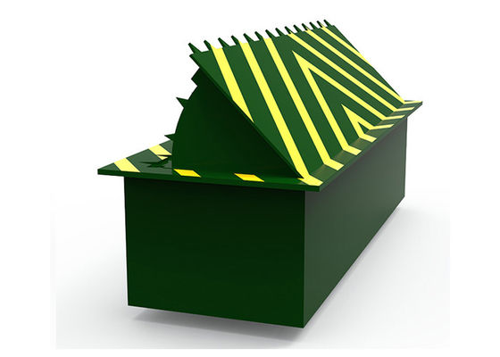 80 টন লোডিং 380 ভোল্ট পাওয়ার সাপ্লাই প্রতিফলিত পেইন্ট হাইড্রোলিক রোড ব্লকার ট্রাফিক নিয়ন্ত্রণ বাধা