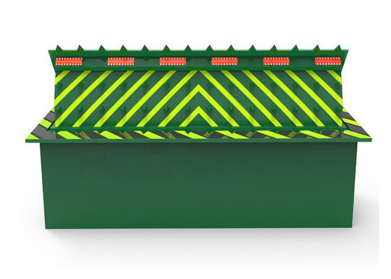 সম্পূর্ণ স্বয়ংক্রিয় হাইড্রোলিক রোড ব্লকার LED লাইট সতর্কতা এবং 380V পাওয়ার সাপ্লাই সঙ্গে A3 ইস্পাত থেকে তৈরি