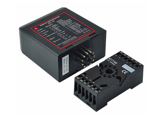 স্বয়ংক্রিয় গেট এবং আরএফআইডি পার্কিং অ্যাক্সেস কন্ট্রোলের জন্য 20 kHz থেকে 170 kHz ফ্রিকোয়েন্সি রেঞ্জ, 100ms প্রতিক্রিয়া সময় এবং 240V/5A আউটপুট রিলে সহ যানবাহন লুপ ডিটেক্টর