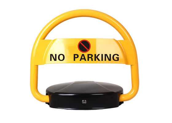 নিরাপদ পার্কিং স্থান সুরক্ষার জন্য ৩৯০মিমি উত্তোলন উচ্চতা এবং ইস্পাত রোলিং ফ্রেম সহ সোলার রিমোট কন্ট্রোল কার পার্কিং লক