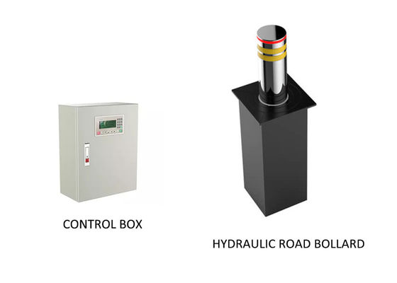 304 বা 316 স্টেইনলেস স্টীল স্বয়ংক্রিয় উত্থান bollard সঙ্গে IP68 সুরক্ষা গ্রেড এবং K4 K8 K12 বিরোধী সংঘর্ষ স্তর