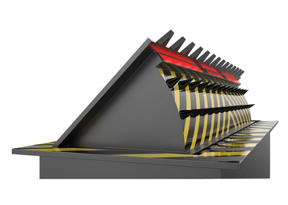 16 মিমি বেধ এ 3 স্টিল হাইড্রোলিক রোড ব্লকার এলইডি ল্যাম্প সহ সন্ত্রাসবাদ বিরোধী সুরক্ষার জন্য