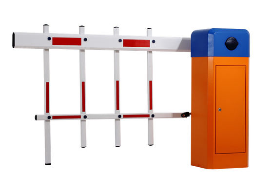 নিরাপদ পার্কিং নিয়ন্ত্রণের জন্য ৬ মিটার বাহু সহ ১২০W এসি মোটর স্বয়ংক্রিয় ব্যারিয়ার গেট
