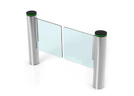 নিরাপদ পথচারী প্রবেশাধিকারের জন্য ডিসি ব্রাশলেস মোটর ২০০W RS485 কমিউনিকেশন সুইং ব্যারিয়ার গেট