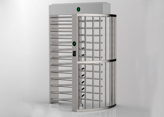 উচ্চ নিরাপত্তা অ্যাক্সেস কন্ট্রোলের জন্য ০.২ সেকেন্ড প্রতিক্রিয়া সময় এবং ৬০০মিমি বাহু সহ SS304 ফুল হাইট টার্নস্টাইল