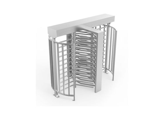 নিরাপদ পথচারী প্রবেশাধিকারের জন্য ০.২ সেকেন্ড দ্রুত অপারেশনের সাথে SS304 দ্বি-দিকপূর্ণ উচ্চতা টার্নস্টাইল গেট