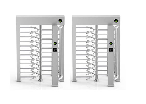 24VDC 30person/Min 610mm প্রস্থ পূর্ণ উচ্চতা Turnstile নিরাপদ অ্যাক্সেস নিয়ন্ত্রণের জন্য পূর্ণ শরীরের Turnstile