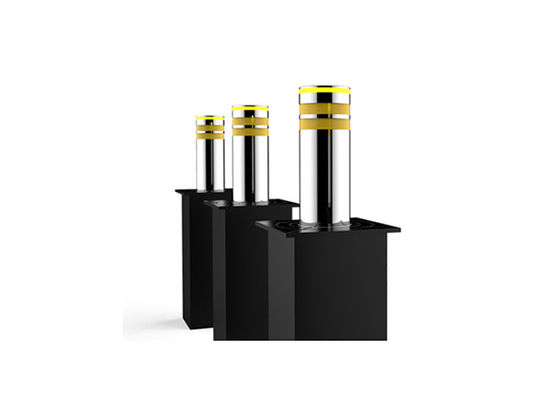 SS304 হাইড্রোলিক রাইজিং বোলার্ড উচ্চতা 600 মিমি এবং উচ্চ নিরাপত্তা জন্য K12 ক্র্যাশ রেটিং