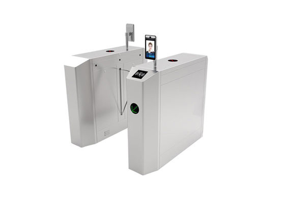 অ্যাক্সেস কন্ট্রোল টার্নস্টাইলের জন্য ৬০০মিমি প্রস্থের SS304 অ্যাক্রিলিক ফ্ল্যাপ ব্যারিয়ার গেট