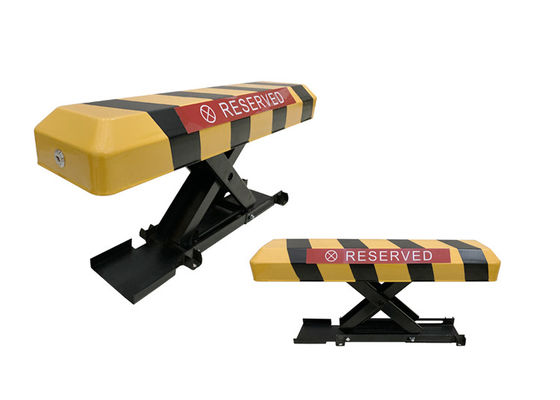 নিরাপদ পার্কিং স্পেস সুরক্ষার জন্য প্লাস্টিক লেপ DC12V IP66 স্বয়ংক্রিয় পার্কিং লক