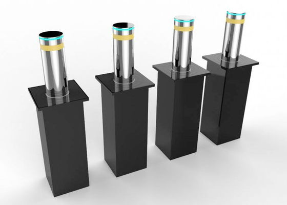 SS304 219mm ব্যাসার্ধ স্বয়ংক্রিয় উত্থান ফাংশন সহ অ্যান্টি-র্যামিং হাইড্রোলিক নিরাপত্তা বলার্ড