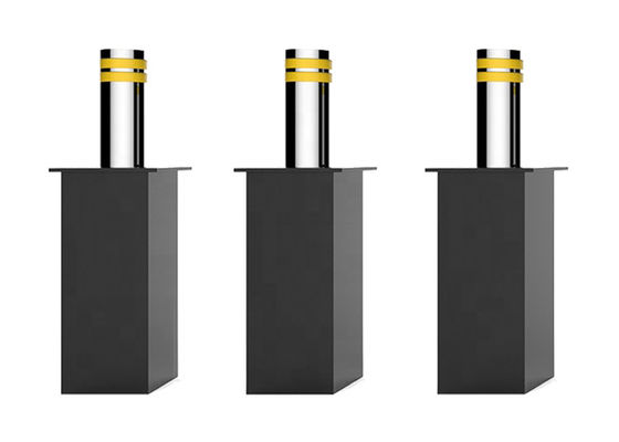 এসএস৩০৪ আইপি৬৮ পিএলসি নিয়ন্ত্রিত স্বয়ংক্রিয় জলবাহী নিরাপত্তা স্তম্ভ, এলইডি আলো সহ