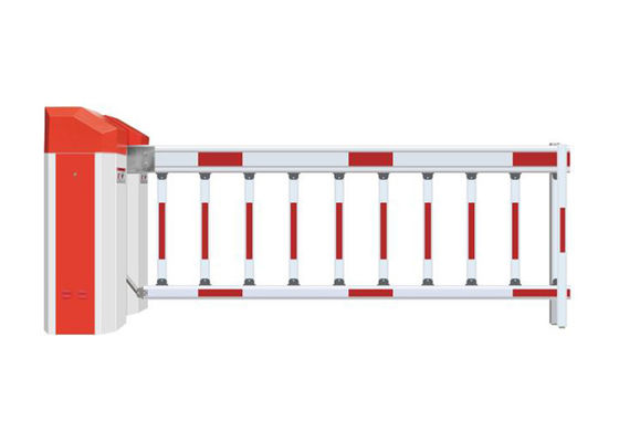 নিরাপদ পার্কিং নিয়ন্ত্রণের জন্য আরএফআইডি কার্ড ম্যানেজমেন্ট এবং 6 মিটার আর্ম দৈর্ঘ্যের সাথে আইপি 44 স্বয়ংক্রিয় বাধা গেট