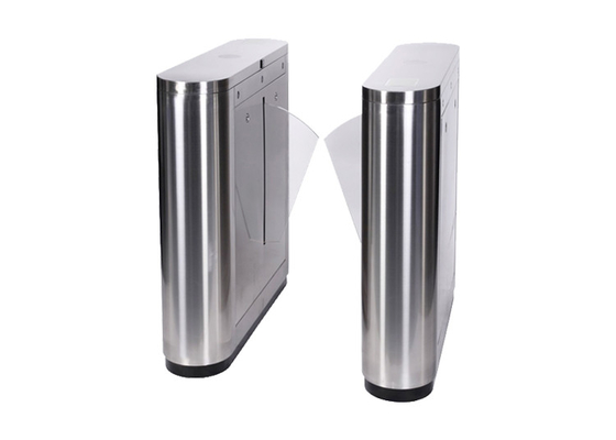 RFID কার্ড রিডার 27cm আর্ম কোমর উচ্চতা বাধা DC24V প্রত্যাহারযোগ্য প্রবেশের গতি গেট