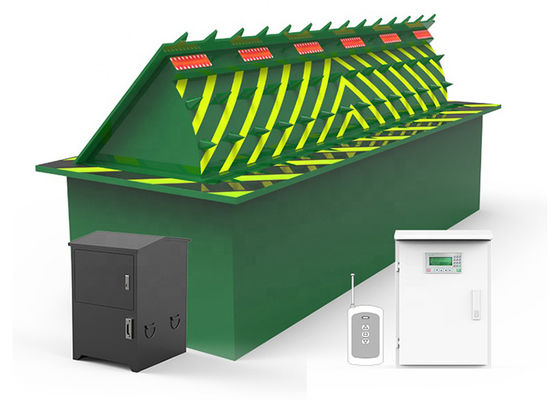 380 ভোল্ট পাওয়ার সাপ্লাই হাইড্রোলিক রোড ব্লকার রস্টপ্রুফ ল্যাক এবং আইপি 68 সুরক্ষা সহ