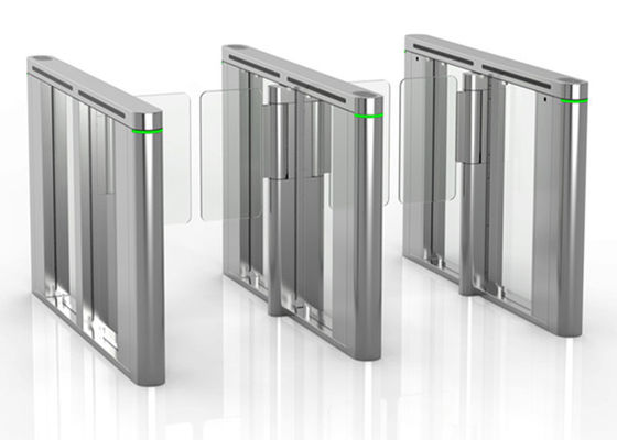 0.2s অপারেটিং সময় 100W নামমাত্র শক্তি RFID কার্ড অ্যাক্সেস কন্ট্রোল স্পিড গেট টার্নস্টাইল