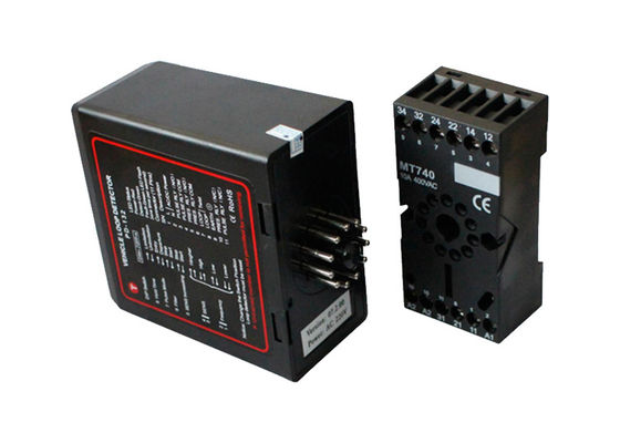 PD132 230VAC ইন্ডাকটিভ ভেহিকেল লুপ ডিটেক্টর, 100ms প্রতিক্রিয়া সময়, 4.5VA বিদ্যুৎ খরচ, ট্র্যাফিক নিয়ন্ত্রণের জন্য একক চ্যানেল