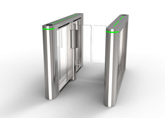 100W অ্যাক্রিলিক বাধা 24V BLDC মোটর স্পিড গেট টার্নস্টাইল কোমর উচ্চতা সুইং বাধা গেট