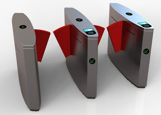 আইপি 54 সুরক্ষা বিএলডিসি মোটর পুনরুদ্ধারযোগ্য ফ্ল্যাপ বাধা গেট মেট্রো প্রবেশের জন্য ডিসি 24 ভি